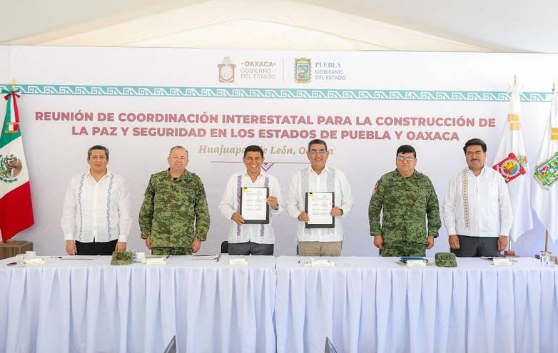 Puebla y Oaxaca fortalecen seguridad en zona limítrofe