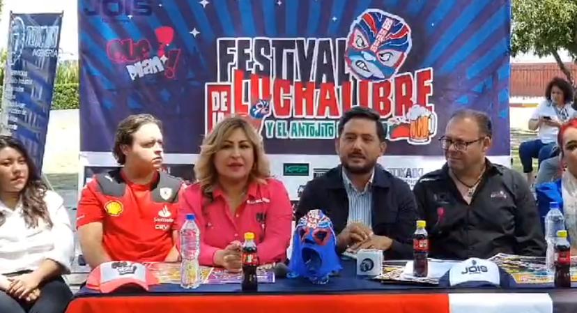 Anuncian Festival de la Lucha Libre y el Antojito Mexicano en San Pedro Cholula