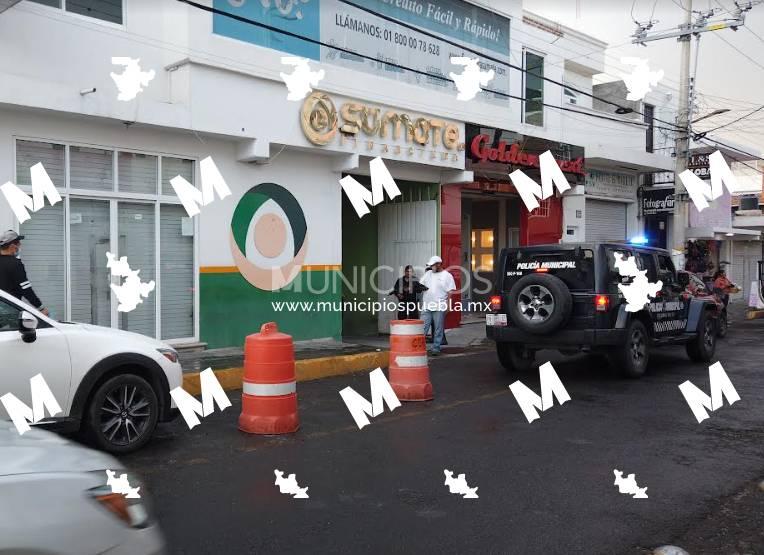Asaltan y balean a cuentahabiente en Tecamachalco