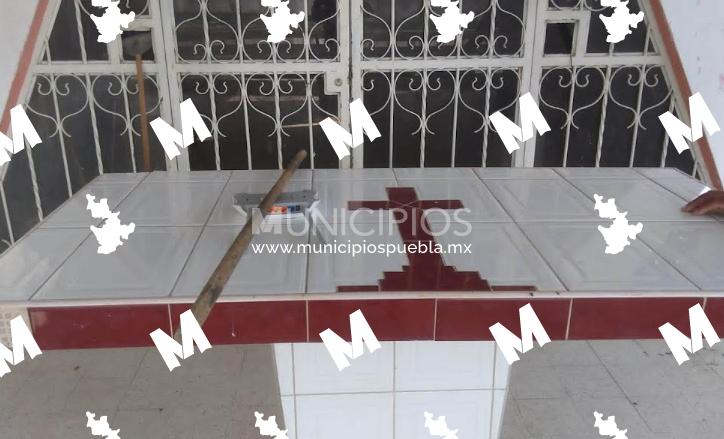 Ladrones saquean capilla de la Virgen de Juquila en San Francisco Altepexi 