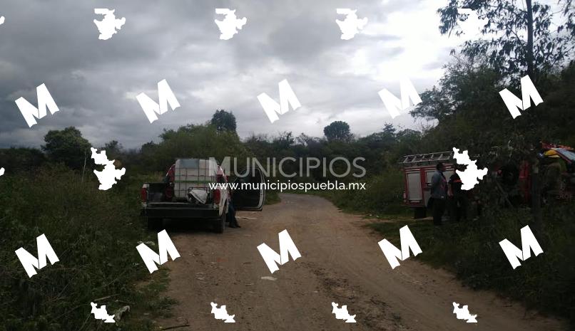 En barranca en Texmelucan dejan cuerpo embolsado