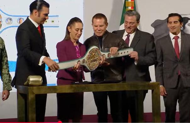 MAÑANERA Sheinbaum y Mauricio Sulaimán anuncian Clase Nacional de Box en el Zócalo