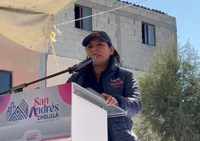 Lupita Cuautle dignifica parque en Concepción Guadalupe