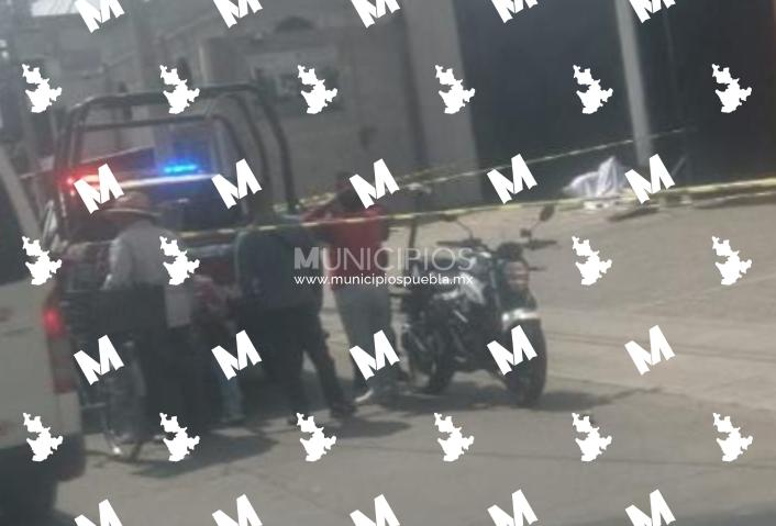 Ejecutan a un hombre en calles de San Rafael Tlanalapan en Texmelucan