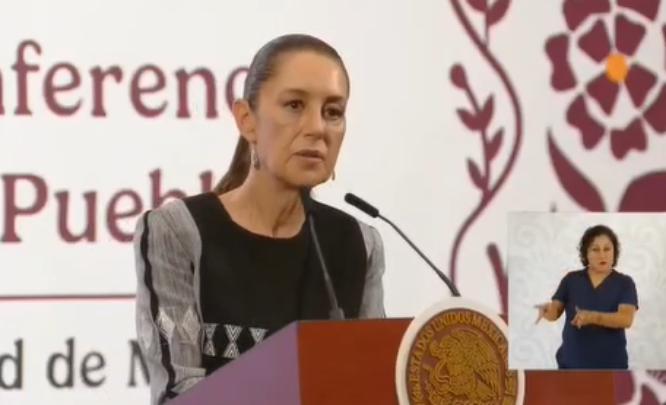 Sheinbaum promete investigar robo de equipo a Los Ángeles Azules en la México-Puebla