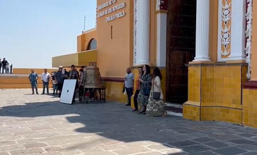 Hilos del pasado se graba en locaciones cholultecas