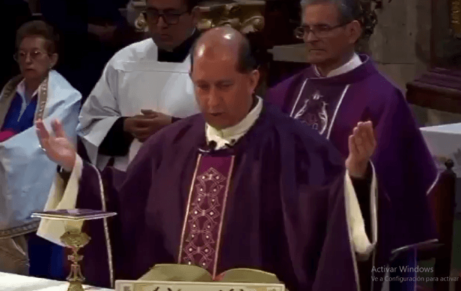 Piden en Catedral de Puebla por las víctimas en Teuchitlán en Jalisco