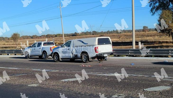 VIDEO Rafael intentó cruzar la Puebla-Orizaba y terminó desmembrado