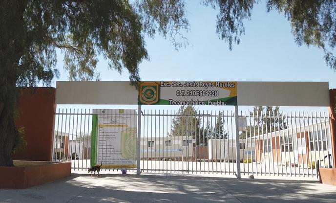 Roban por tercera ocasión en secundaria de Tecamachalco