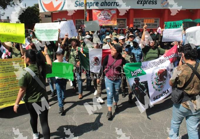 En la XXV Zona Militar piden liberar a soldados detenidos por homicidio de jóvenes