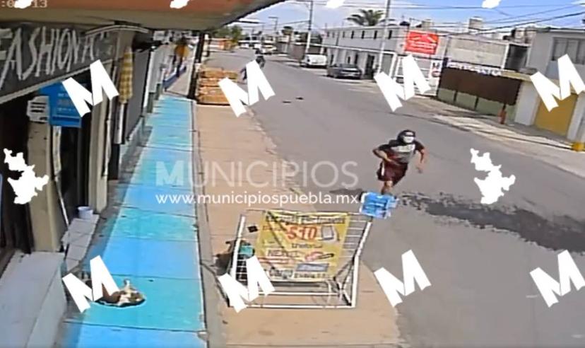 VIDEO En Huejotzingo piden más seguridad tras robos a plena luz del día