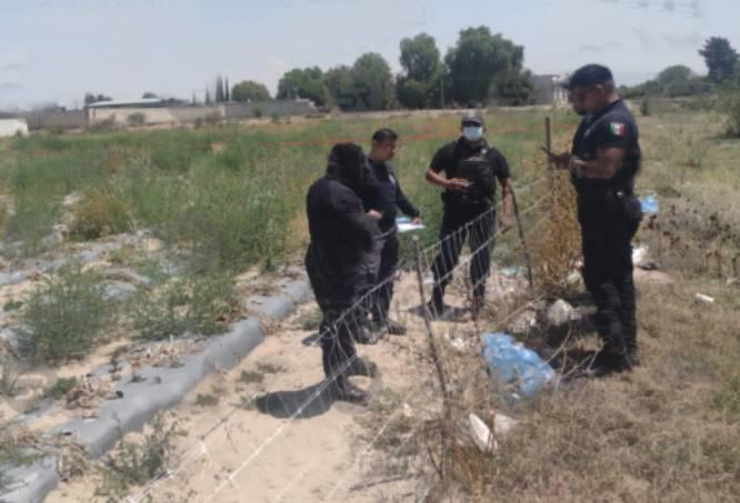 Hallan cadáver de sujeto en terrenos de Huixcolotla