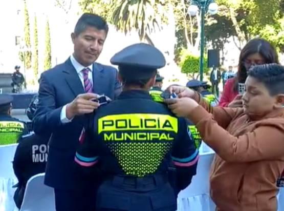 Rivera encabeza ceremonia de promoción de grado de 39 elementos de la SSC