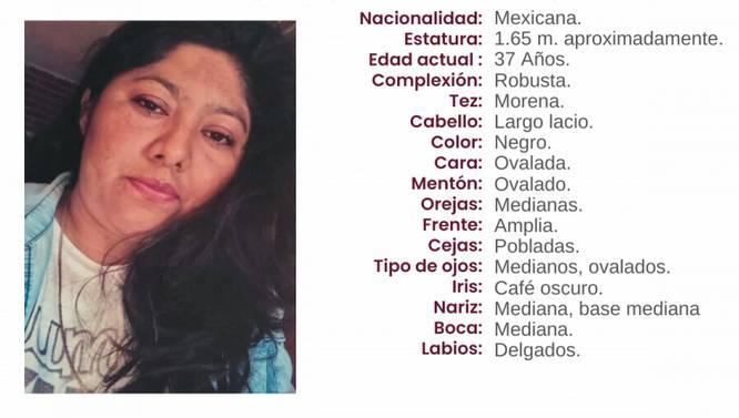 Teresa de 37 años desapareció en el municipio de Tepeaca