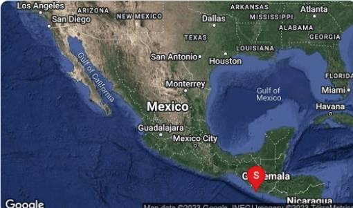 Chiapas se cimbra con 4 sismos superiores a magnitud 5