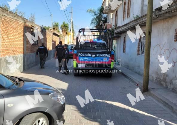 Persecución termina con una moto recuperada y balacera en Amozoc