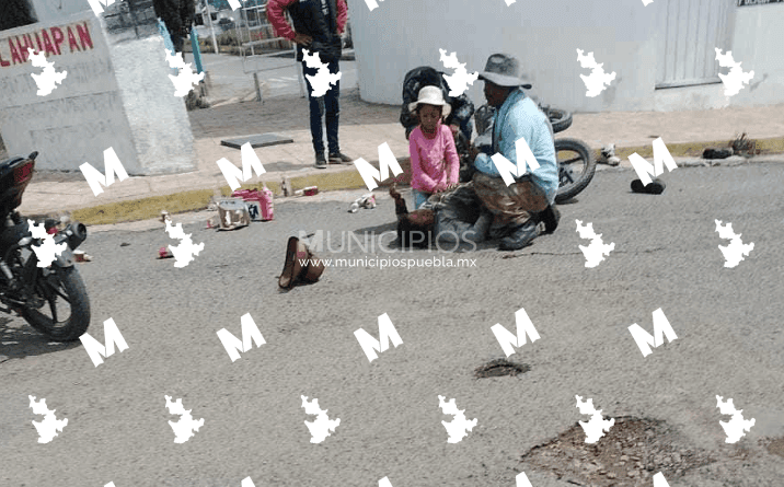 Una mujer y una menor resultan heridas tras ser atropelladas en Tlahuapan