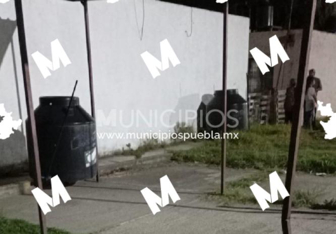 En Texmelucan hasta los tinacos se roban, denuncian vecinos