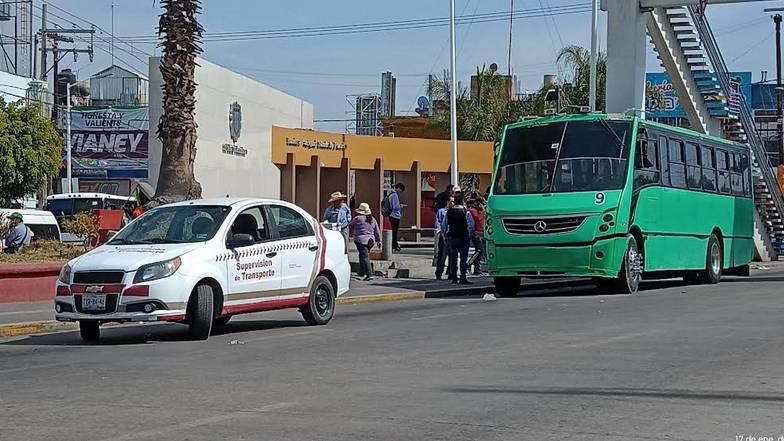 Secretaría del Transporte realiza operativo en Texmelucan