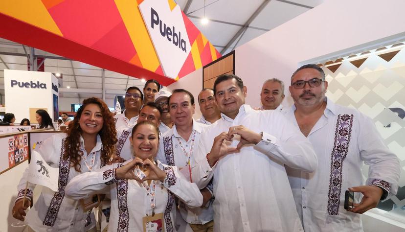 Riqueza cultural y gastronómica de Puebla en el Tianguis Turístico