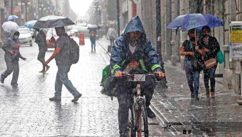 Advierten frío y chubascos para Puebla por nuevo frente frío