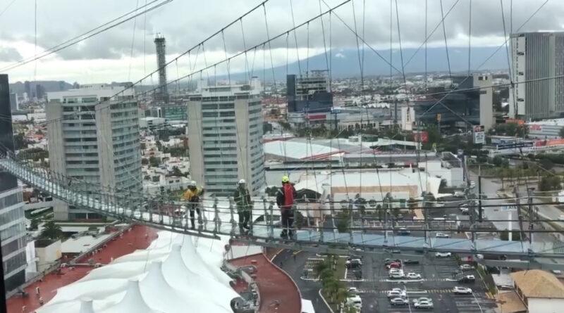 Puente de cristal en Angelópolis estará listo en enero, será un nuevo atractivo