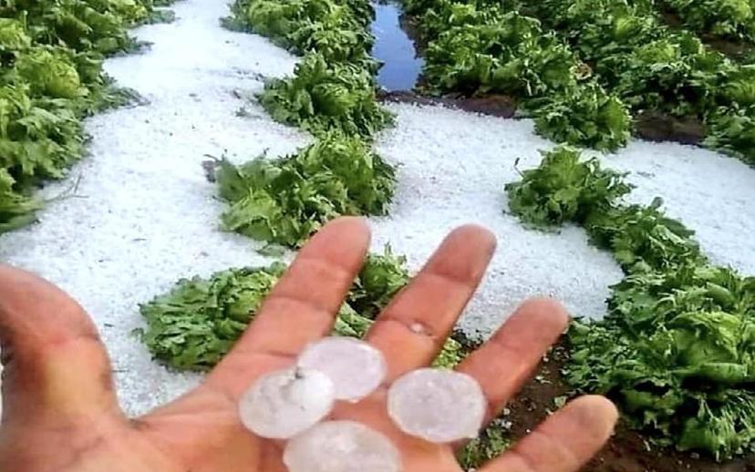 Este domingo posible caída de granizo en Puebla