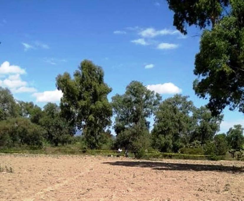 Encuentran un hombre sin vida en terrenos de cultivo de Quecholac