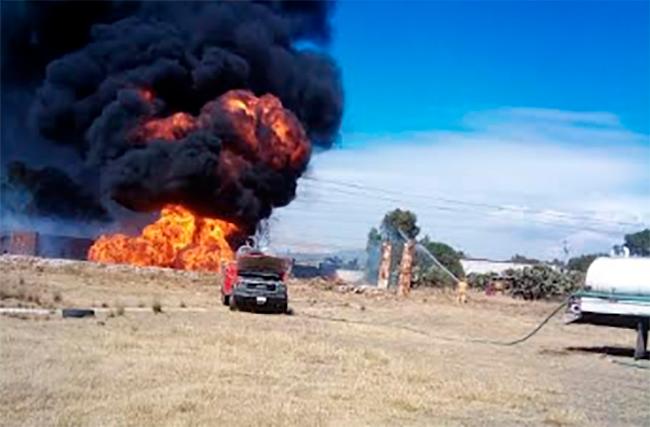 Por más de siete hora realizarán quema controlada en gasoducto en Quecholac 