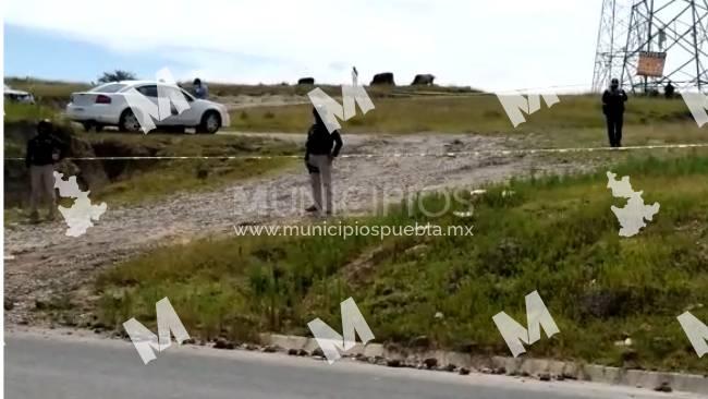 VIDEO Hallan dos cuerpos calcinados en límites entre Puebla y Amozoc