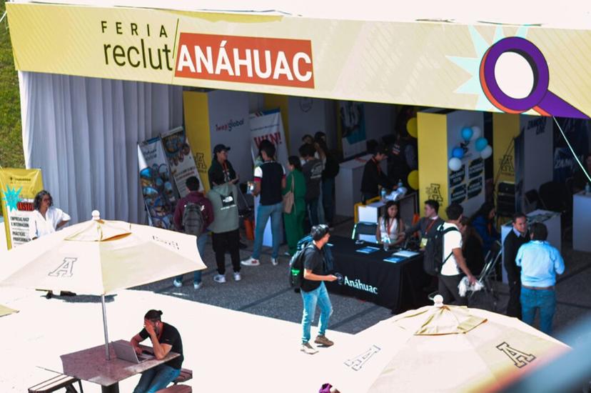 Feria de Empleo ReclutAnáhuac 2023 conecta a estudiantes