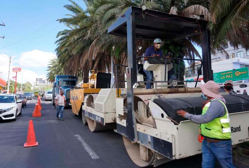 Inicia Secretaría de Infraestructura rehabilitación de Recta a Cholula