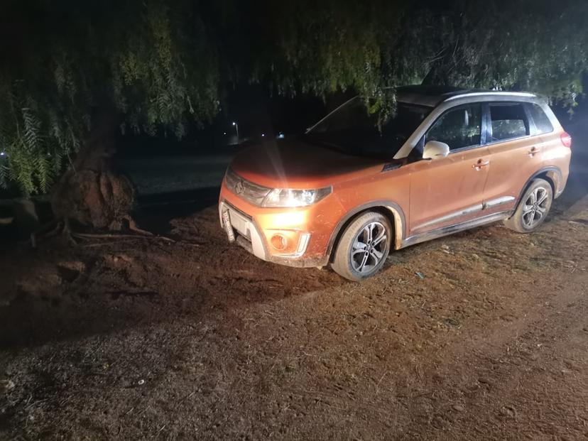 Policías localizan camioneta robada en Tochtepec 