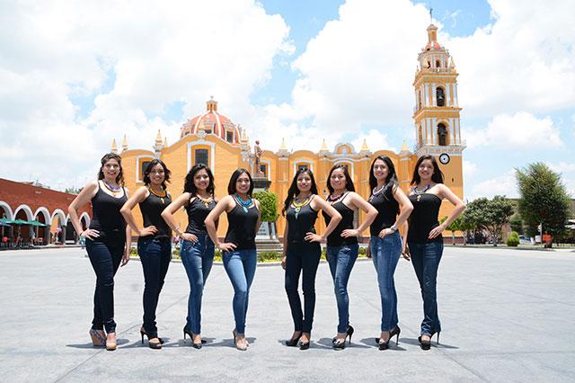 Presentan a concursantes de Belleza Nuestra Tierra en Cholula