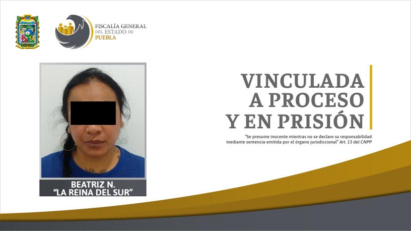 Vinculan a proceso a La Reina del Sur por matar a policía en Puebla