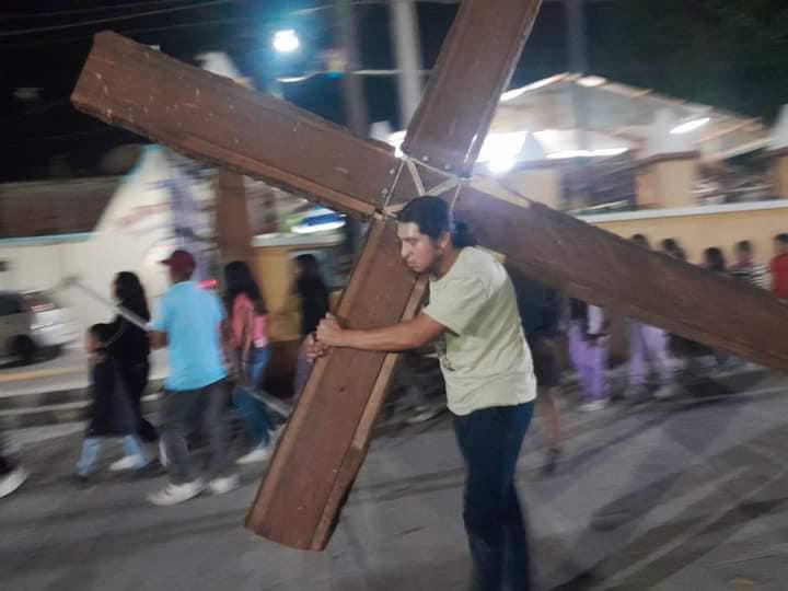 Santa María Coapan también se prepara para el Viacrucis