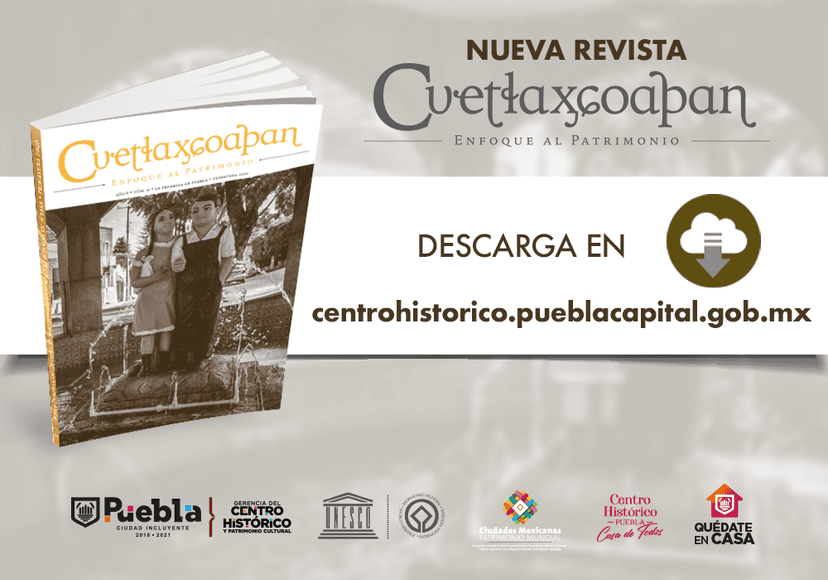 Gerencia del Centro Histórico publica la nueva edición de la Revista Cuetlaxcoapan