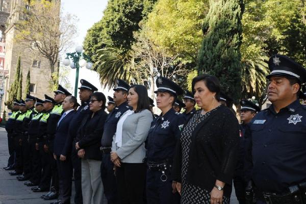 Rivera toma protesta a mandos medios de la SSPTM