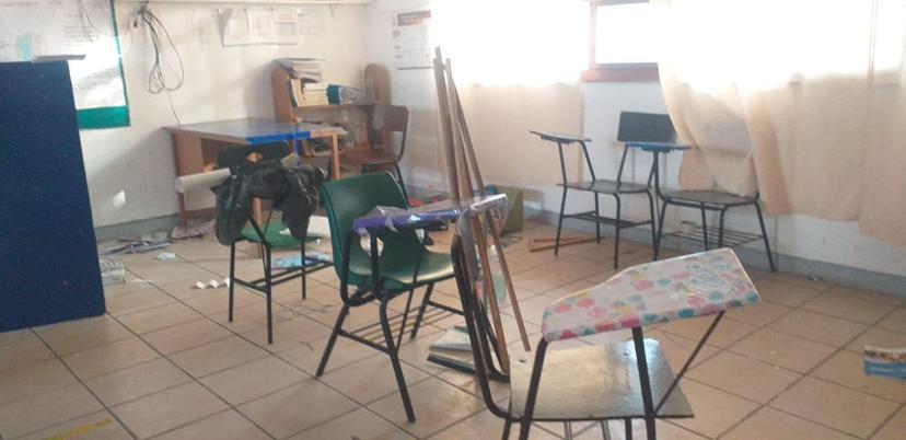 Hasta el papel higiénico se roban de telesecundaria en Tecamachalco