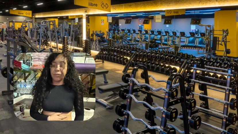 Mujer es señalada por fraude, en un gimnasio de San Sebastián de Aparicio