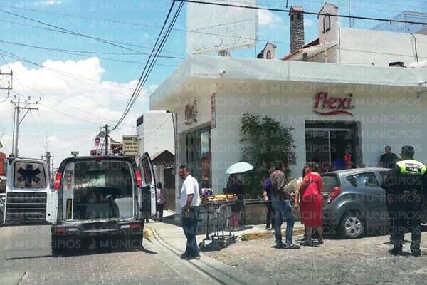 Asaltan a cuentahabiente en el centro de Tecamachalco