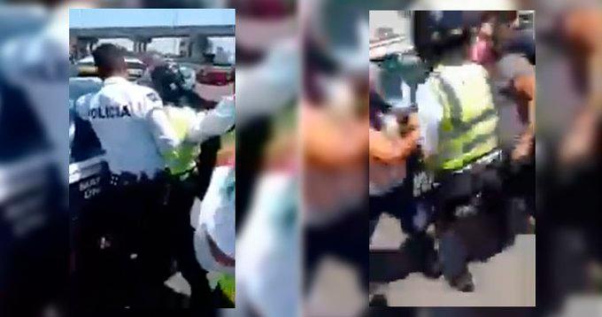 Video: Policías de Michoacán agreden a adulto mayor y a mujeres