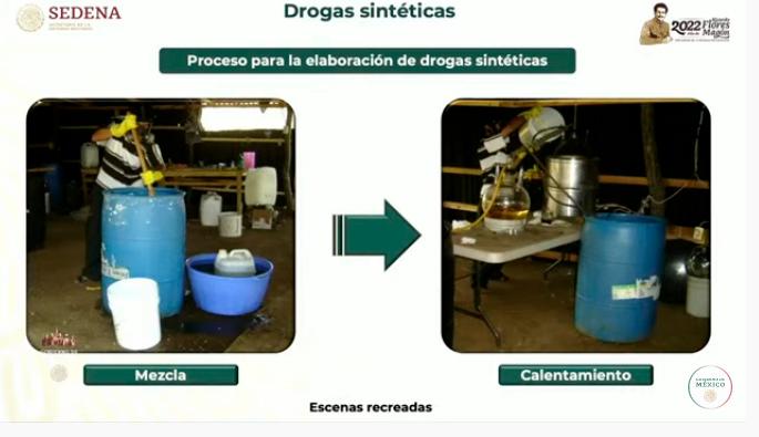 Ubicó Sedena laboratorio de drogas químicas en Puebla 