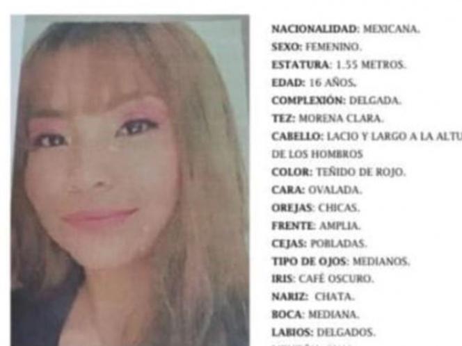 Rosalía, de 16 años, desapareció en Cuautlancingo