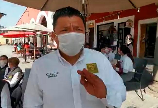 Candidato a edil de San Pedro Cholula niega haber agredido a Laura Fernández