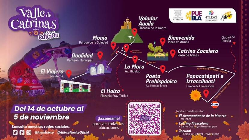 Cartelera cultural de Atlixco para este fin de semana