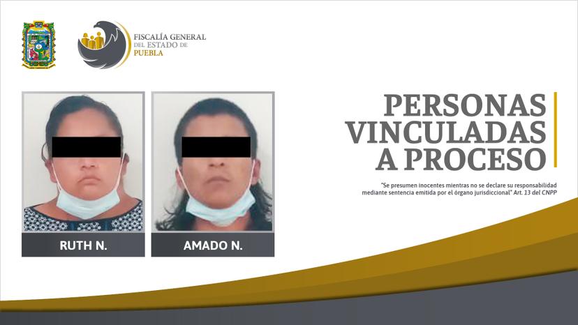 Por feminicidio de Kimberly en Atlixco vinculan a proceso a madre y padrastro