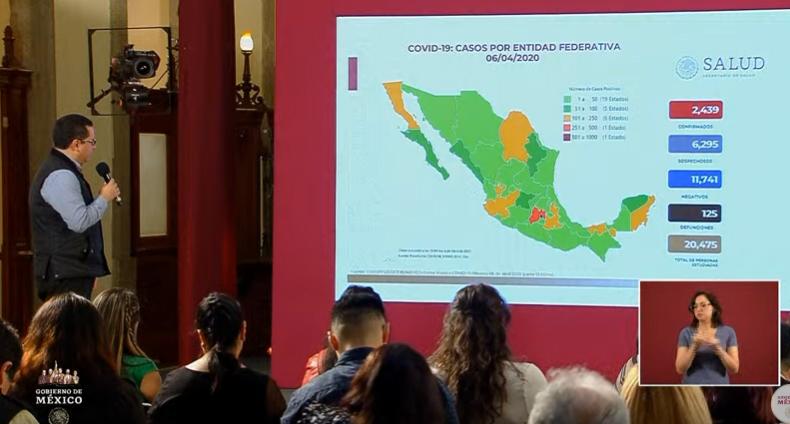 VIDEO Aumenta a 125 los muertos por coronavirus en México; hay 2439 casos positivos