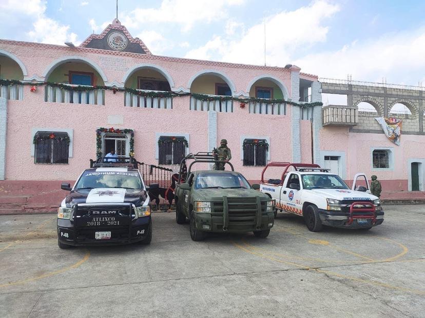 Revisan autoridades federales y locales ruta de evacuación en Atlixco