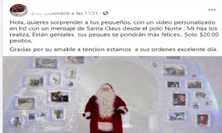 Extorsionadores recurren a Santa Claus, alertan en la mixteca de Puebla